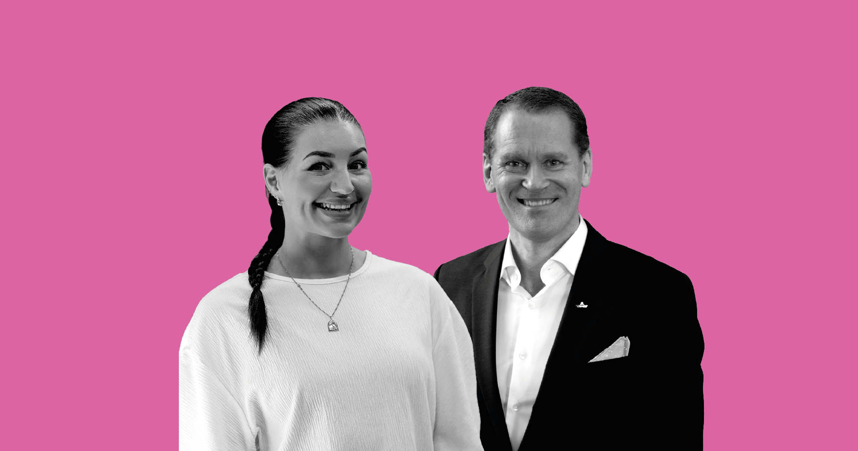 Linda Florén och Kristian Åsberg föreläser om kopplingen mellan skola och framtida yrkesliv.